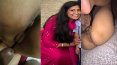 Horny Bhabhi Pussy Licking with Young Dewar and Before fucked Hard