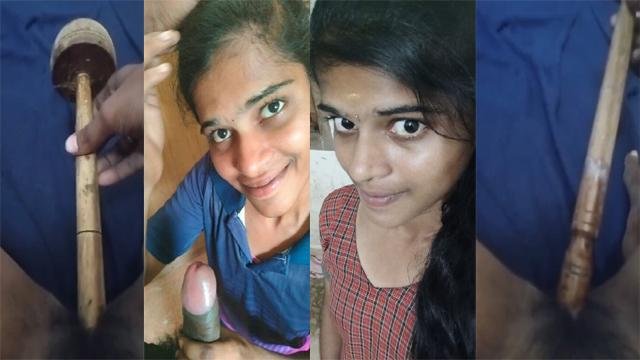 Mallu Teen Babe Bj & Fucking Pussy Stick And A Brush