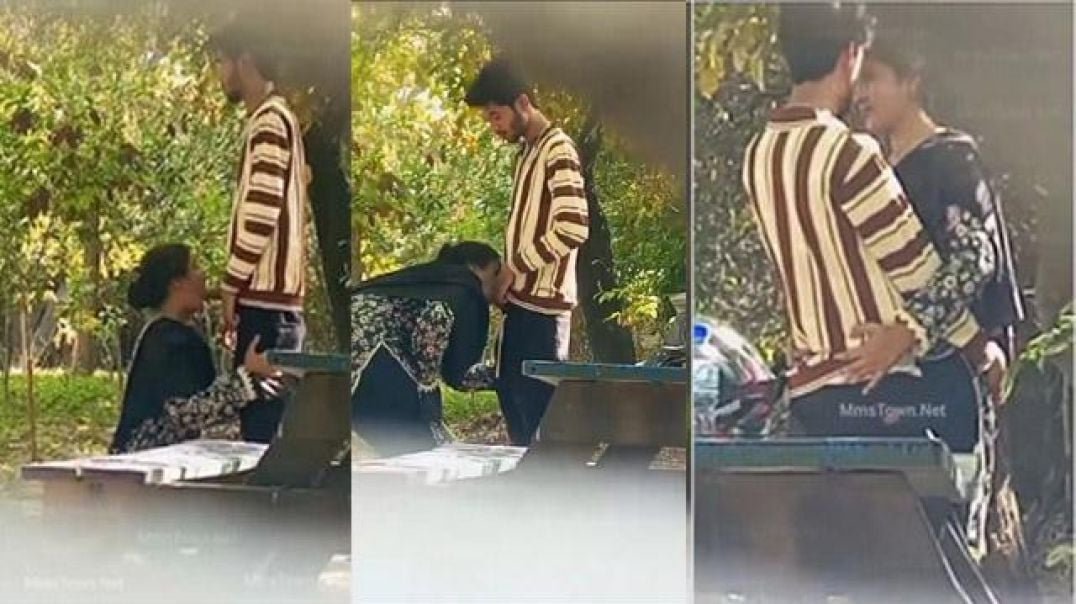 Unsatisfy Wife Outdoor Blowjob and Fuck with Her Son’s College Friend Secretly Captured Leaked